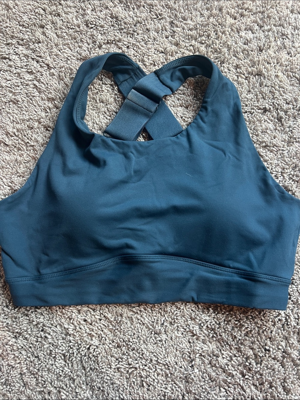 Paragon Fitwear High-Neck Sports Bra - Deep Teal
